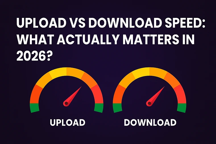 Upload vs Download Speed
