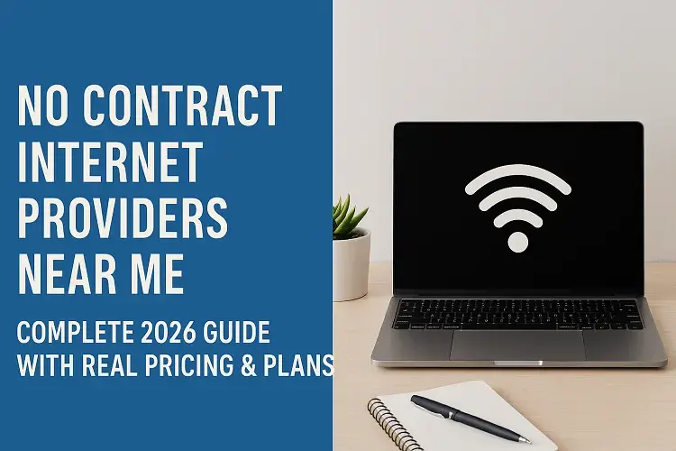 No Contract Internet Providers Near Me: Complete 2026 Guide with Real Pricing & Plans