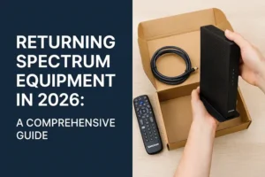 how to return spectrum equipment