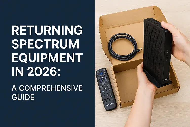 how to return spectrum equipment​