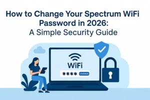 how to change spectrum wifi password