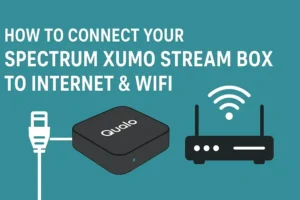 how to connect spectrum xumo and internet