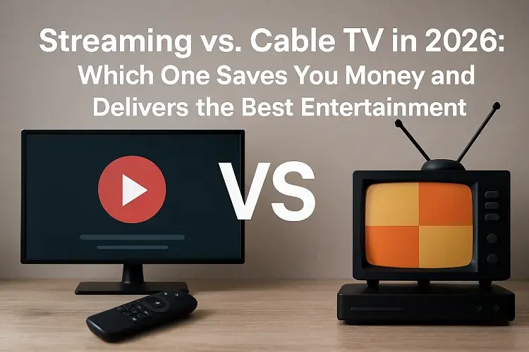 Streaming vs. Cable TV in 2026: Which One Saves You Money and Delivers the Best Entertainment?
