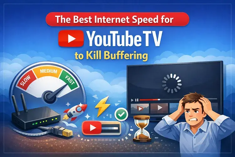 The Best Internet Speed for YouTube TV to Kill Buffering