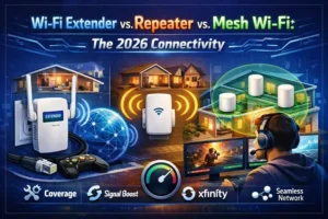 Wi-Fi Extender vs Repeater vs Mesh