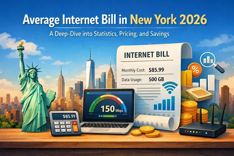 Average Internet Bill in New York 2026: A Deep-Dive into Statistics, Pricing, and Savings