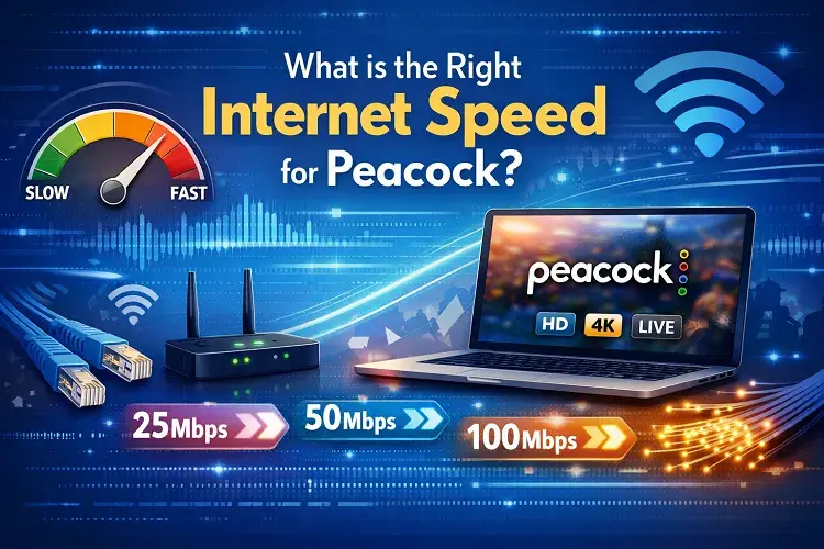 What is the Right Internet Speed for Peacock?