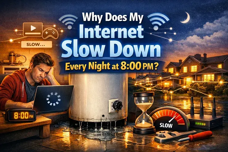 Why Does My Internet Slow Down Every Night at 8:00 PM?