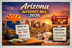 Average Internet Bill in Arizona